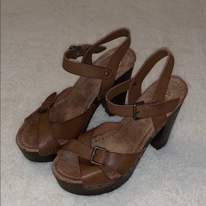 Candies platform heels, size 9